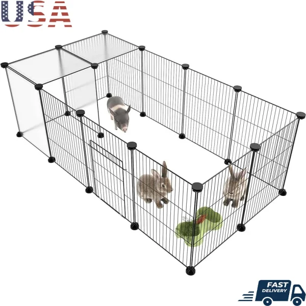 DIY Portable Pet Playpen
