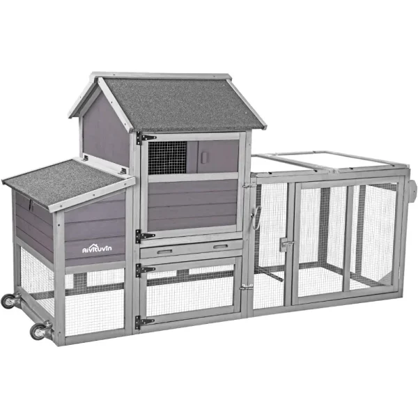 Large Hen House Movable Poultry Cage