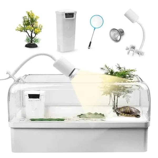 Aquatic Turtle Tank Habitat Kit Enclosure
